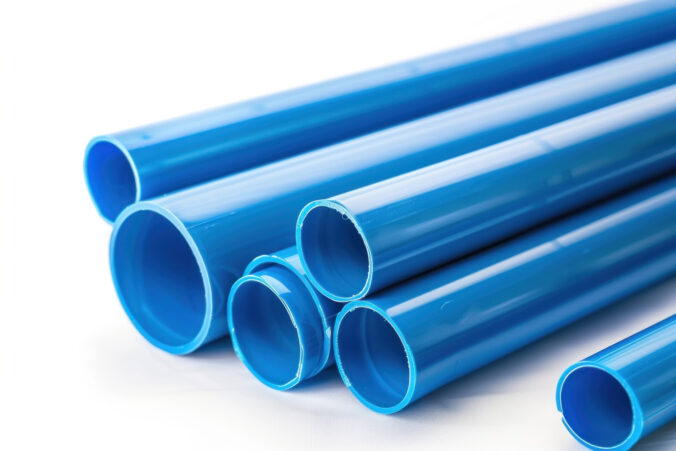 Plastic extrusion pipes