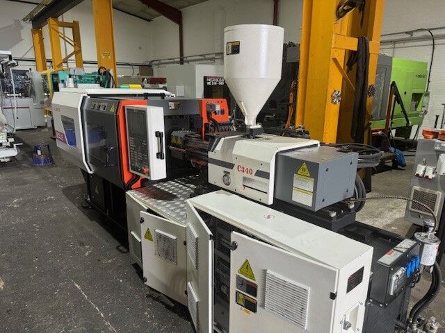 Used BOLE BL 100 EKS  C340 injection moulding machine