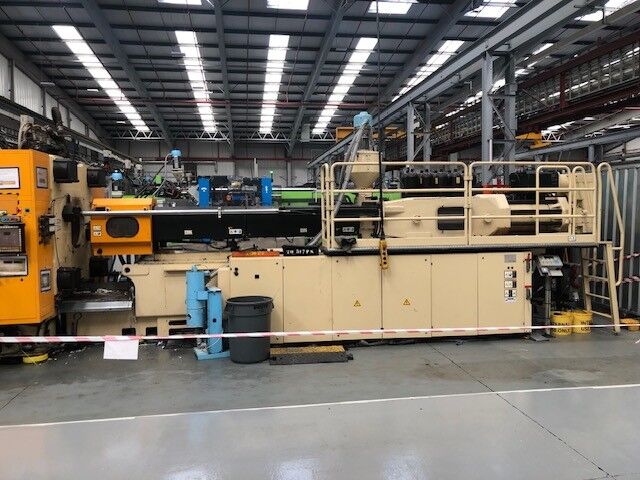 Used HUSKY HYLECTRIC RS 135 / 115 injection moulding machine