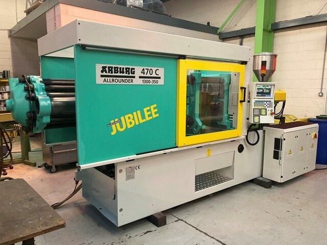 Used Arburg 470C 1300-350 injection moulding machine